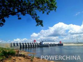 柬埔寨桑河二級水電站4#機(jī)組投產(chǎn)發(fā)電