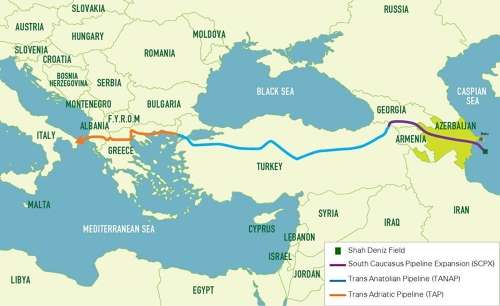 土耳其加強(qiáng)了歐洲的能源安全