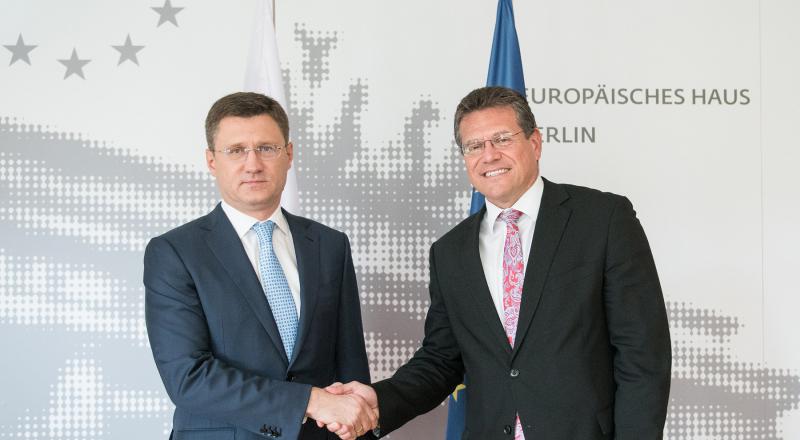 歐盟，俄羅斯，烏克蘭建立三邊天然氣談判