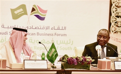 沙特百億美元投資南非能源業(yè)