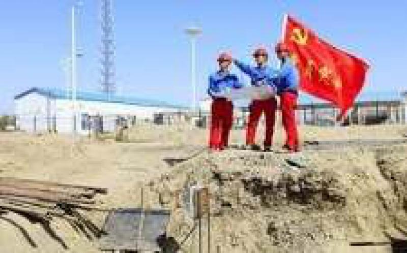 塔里木哈得油田“東水西送”工程投運(yùn)