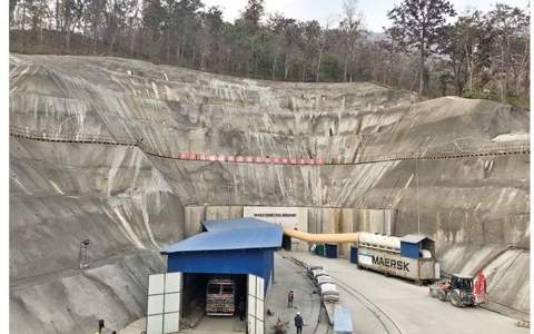 Bheri-Babai導(dǎo)流隧道：工程項(xiàng)目完成60%