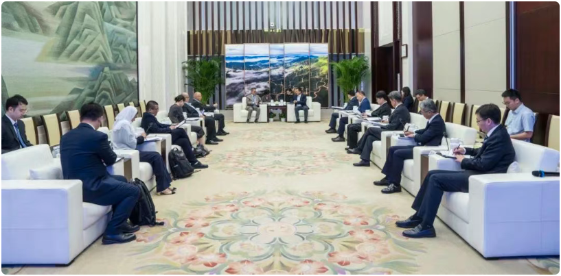 國家電投集團與沙特國際電力和水務(wù)公司座談