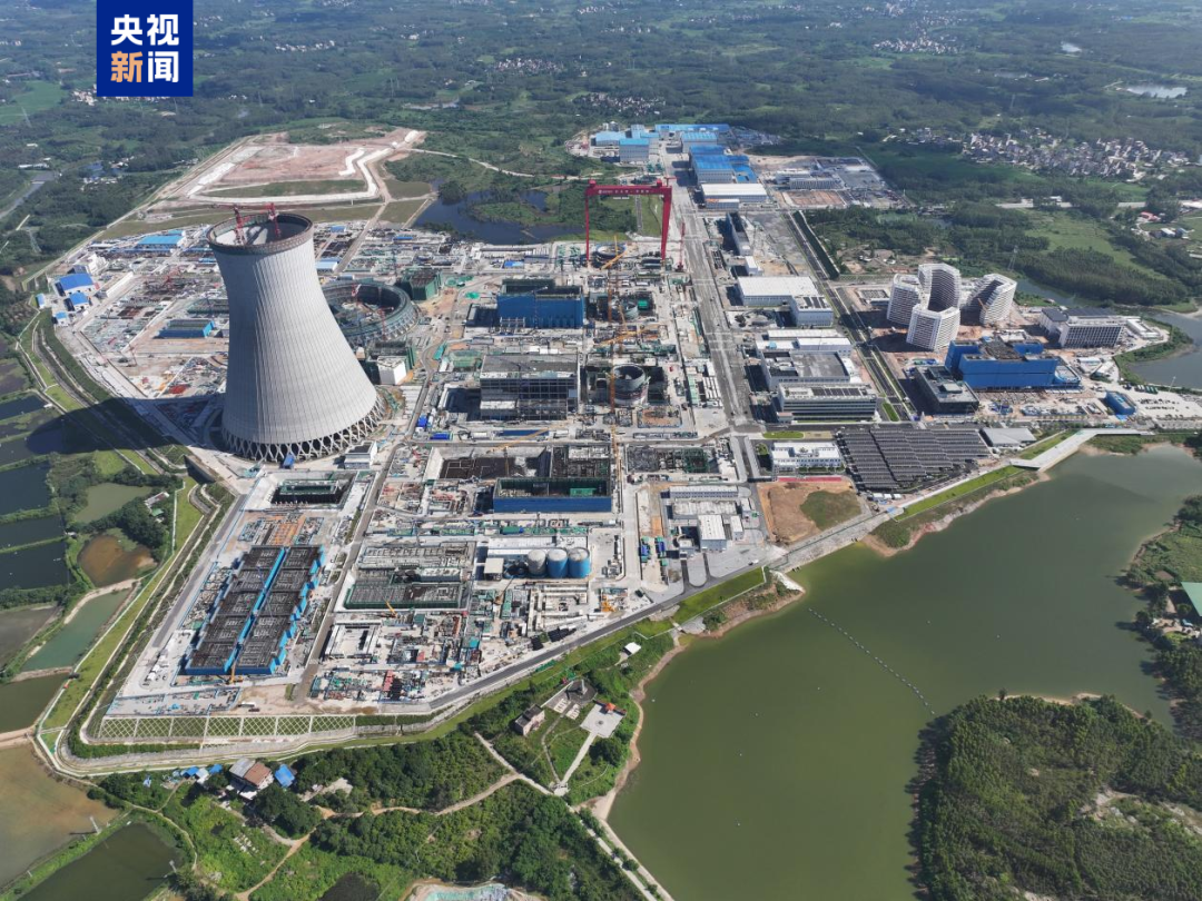 國內(nèi)核電首座超大型海水冷卻塔在廣東廉江到頂