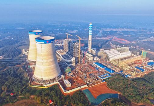 中國能建承建株洲百萬千瓦機組汽輪機扣蓋完成