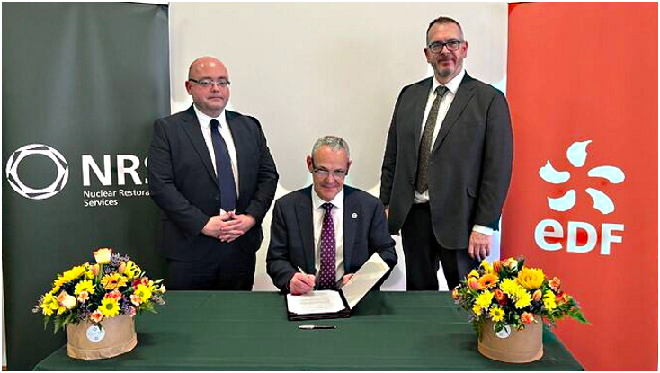 亨特斯頓B核電站退役啟動：許可證移交NRS