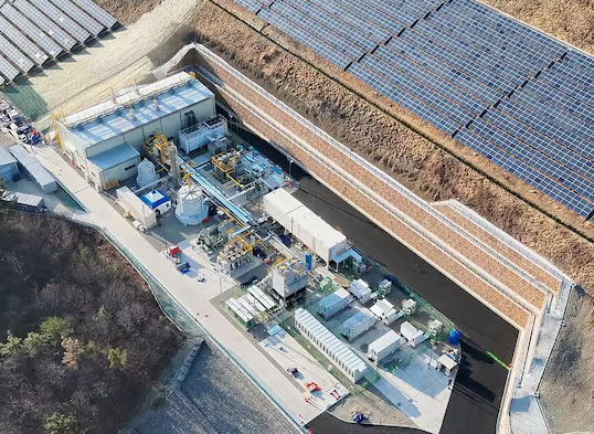 三星物產建成韓國首個離網氫能生產設施