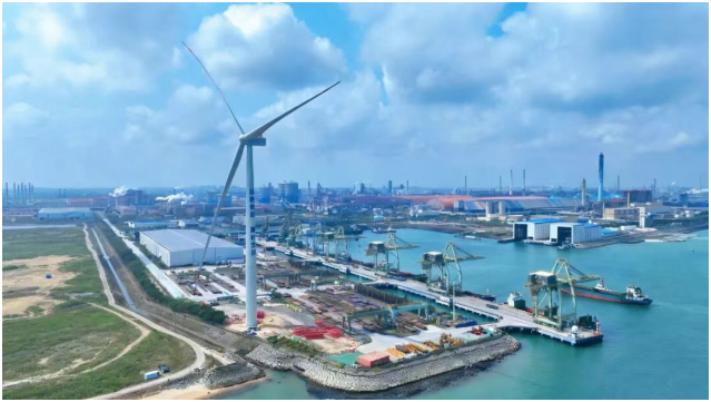 國(guó)內(nèi)首套大容量工業(yè)園區(qū)級(jí)分散式風(fēng)電項(xiàng)目并網(wǎng)